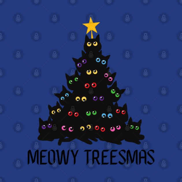 Christmas-Cat by Creatifly Graphic Tees