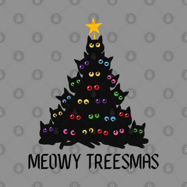 Christmas-Cat by Creatifly Graphic Tees