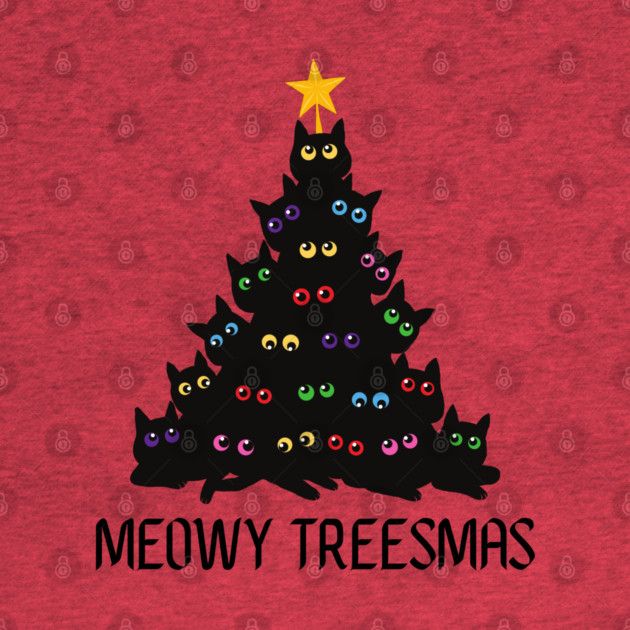 Christmas-Cat by Creatifly Graphic Tees