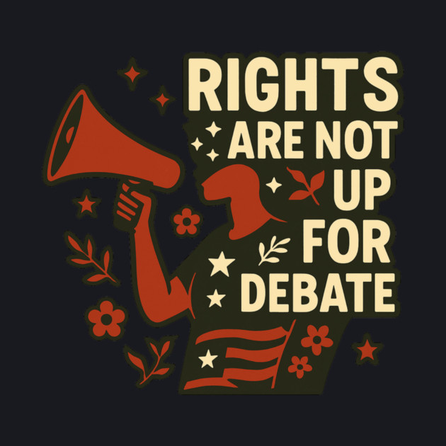 Rights Are Not Up For Debate by Charles's Store 8