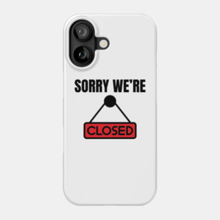 Government-Shutdown Phone Case