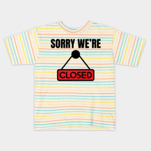 Government-Shutdown Kids T-Shirt