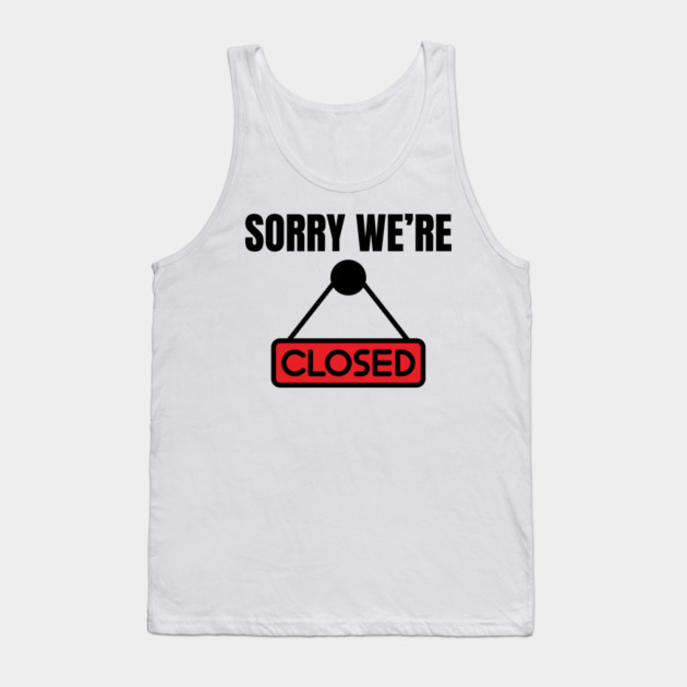 Government-Shutdown Tank Top by Creatifly Graphic Tees