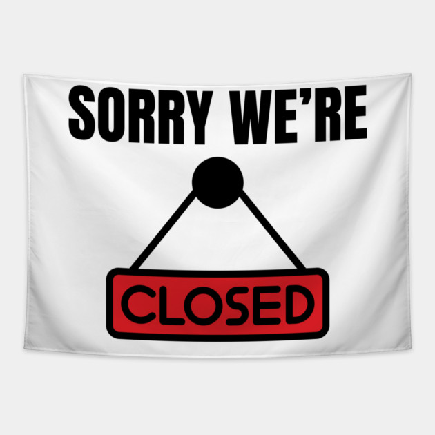 Government-Shutdown Tapestry by Creatifly Graphic Tees