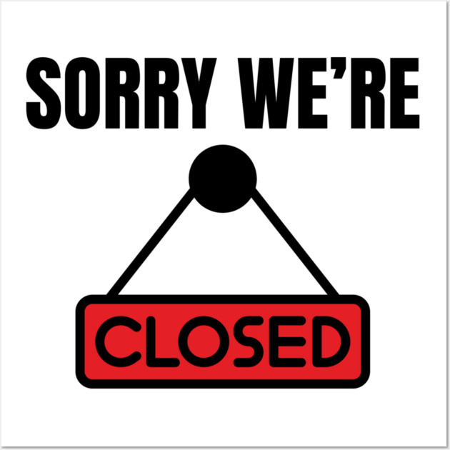 Government-Shutdown Wall Art by Creatifly Graphic Tees