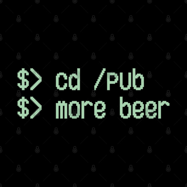 Cd / Pub More Beer Funny Nerd Beer Lover by Anticorporati