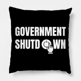 Government-Shutdown Pillow