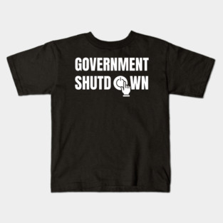 Government-Shutdown Kids T-Shirt