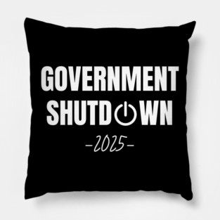 Government-Shutdown Pillow