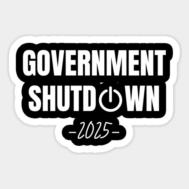 Government-Shutdown Magnet by Creatifly Graphic Tees