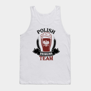 Polish Drinking Team Polska Pride Tank Top