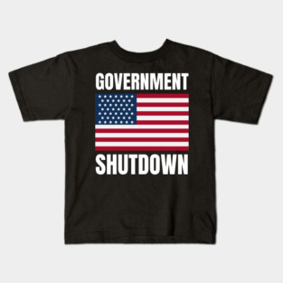 Government-Shutdown Kids T-Shirt