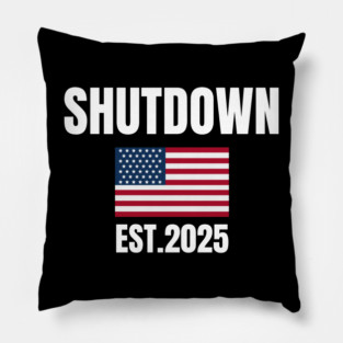 Government-Shutdown Pillow
