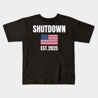 Government-Shutdown Kids T-Shirt