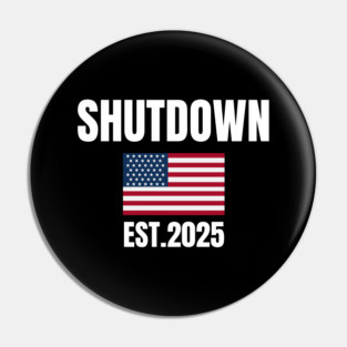 Government-Shutdown Pin