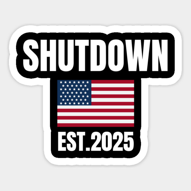 Government-Shutdown Magnet by Creatifly Graphic Tees