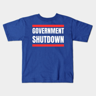 Government-Shutdown Kids T-Shirt