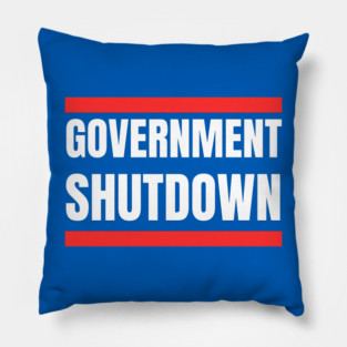 Government-Shutdown Pillow