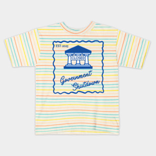 Government-Shutdown Kids T-Shirt