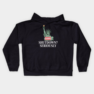 Government-Shutdown Kids Hoodie