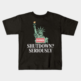 Government-Shutdown Kids T-Shirt