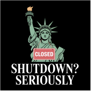 Government-Shutdown Posters and Art