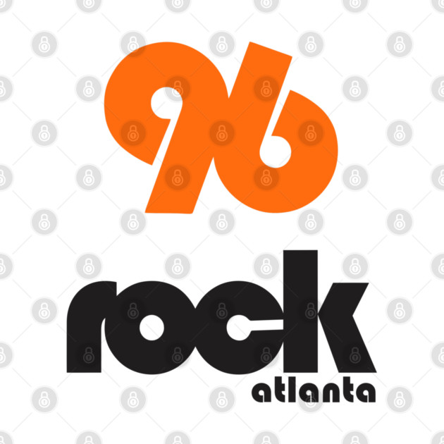 96 Rock Atlanta Hits Retro Defunct Radio Station by darklordpug