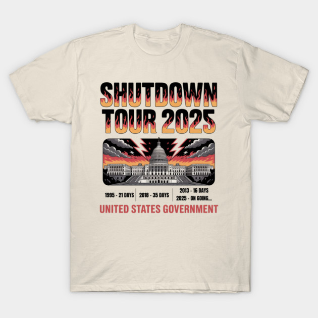 Government-Shutdown T-Shirt by Creatifly Graphic Tees