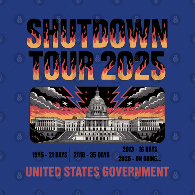 Government-Shutdown by Creatifly Graphic Tees