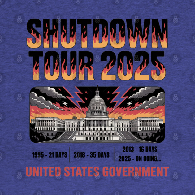 Government-Shutdown by Creatifly Graphic Tees