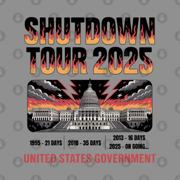 Government-Shutdown by Creatifly Graphic Tees