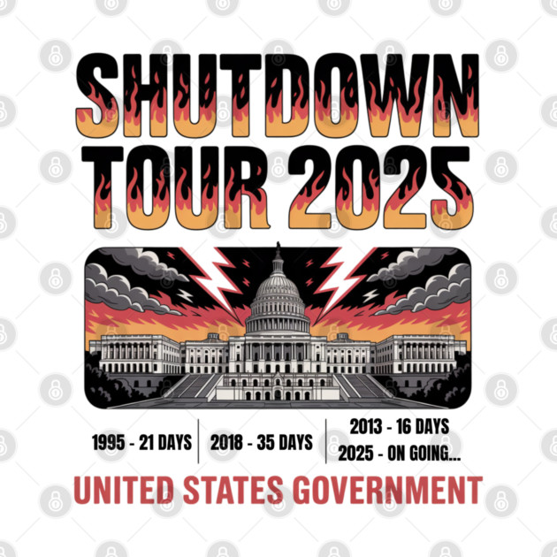 Government-Shutdown by Creatifly Graphic Tees