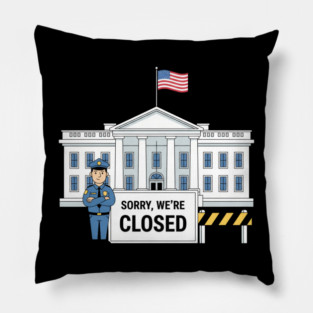 Government-Shutdown Pillow