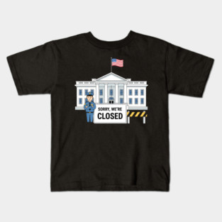 Government-Shutdown Kids T-Shirt