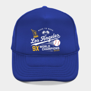 Dodgers Back To Back Champions LA Dodgers World Series 2025 Hat