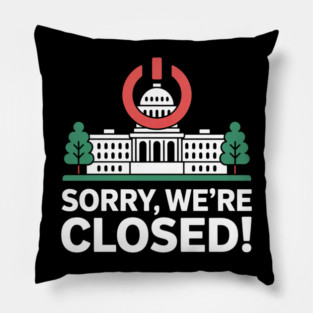 Government-Shutdown Pillow
