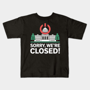 Government-Shutdown Kids T-Shirt