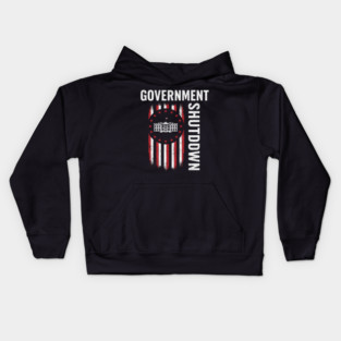 Government-Shutdown Kids Hoodie