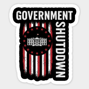 Government-Shutdown Sticker