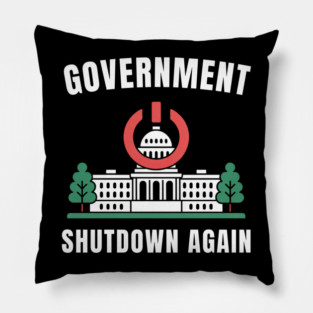 Government-Shutdown Pillow