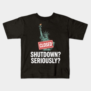 Government-Shutdown Kids T-Shirt