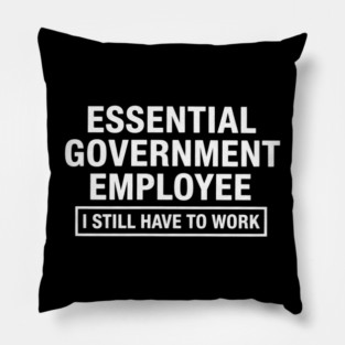 Government-Shutdown Pillow