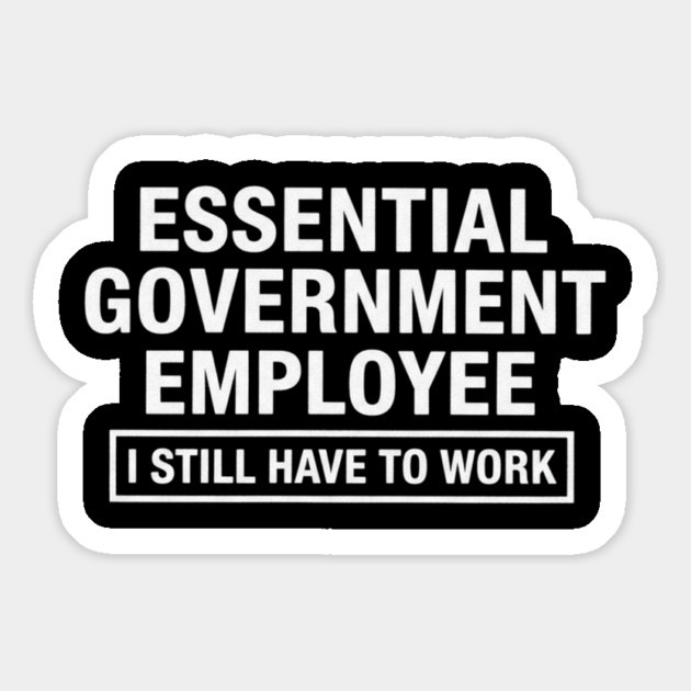 Government-Shutdown Magnet by Creatifly Graphic Tees