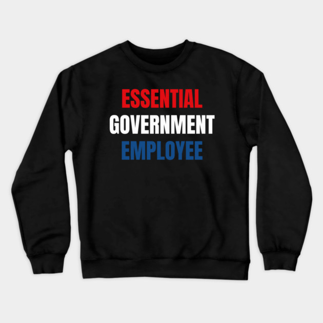 Government-Shutdown Crewneck Sweatshirt by Creatifly Graphic Tees