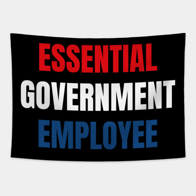 Government-Shutdown Tapestry by Creatifly Graphic Tees