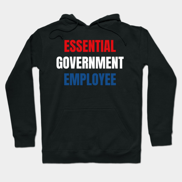 Government-Shutdown Hoodie by Creatifly Graphic Tees