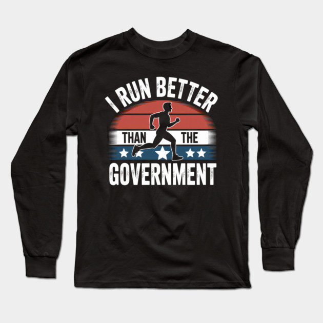 Government-Shutdown Long Sleeve T-Shirt by Creatifly Graphic Tees