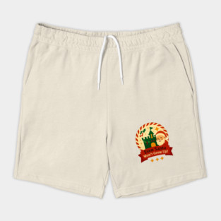 Santa Won't Grow Up! Shorts
