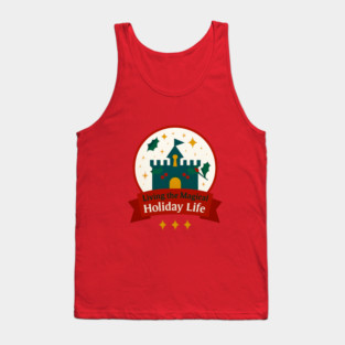 Living the Magical Holiday Life Snowglobe Tank Top