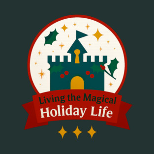 Living the Magical Holiday Life Snowglobe Crewneck Sweatshirt